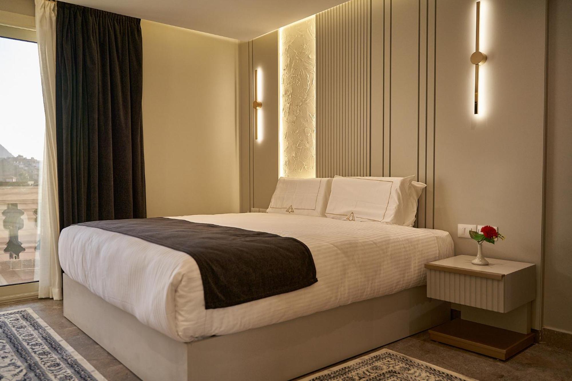 Pyramids Charm Hotel Al Kawm al Akhdar Extérieur photo