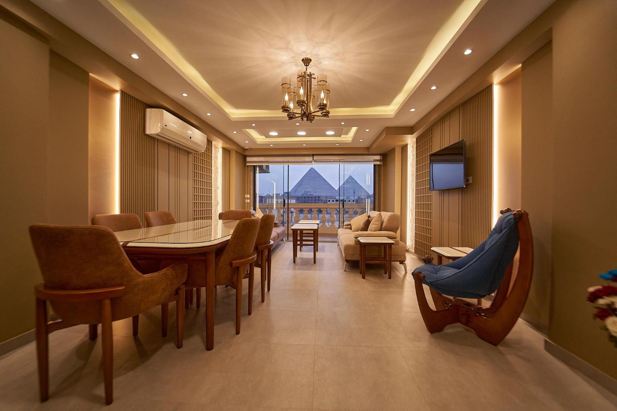 Pyramids Charm Hotel Al Kawm al Akhdar Extérieur photo